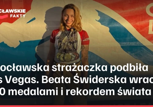 Wrocławska strażaczka podbiła Las Vegas. Beata Świderska wraca z 10 medalami i rekordem świata