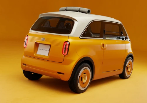 FIAT Multiplina: cztery miejsca w nadwoziu o długości nieco ponad trzech metrów