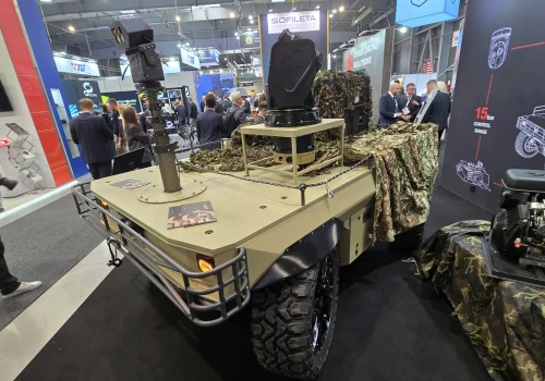 Future Forces 2026: Cyber ​​Drone Solutions prezentuje ciężki UGV Specthor do operacji w Himalajach