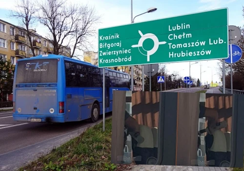 Biłgoraj: kierowca autobusu przelewał alkohol do butelki po napoju, dwie nastolatki wezwały policję