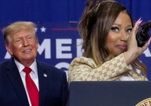 Trump znów przekroczył granicę słowami o Nicki Minaj. "Wyborca ma czuć, że to swój chłop"