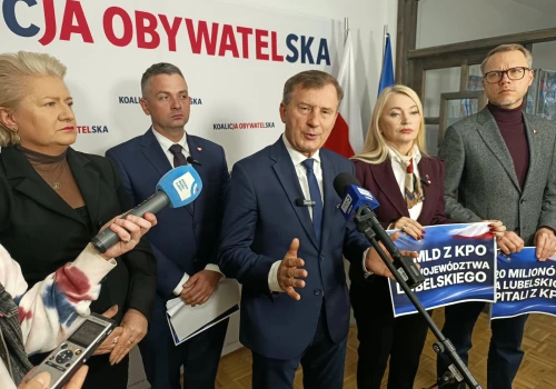 Miliardy z KPO dla Lubelszczyzny. KO chce niższego PIT i zniesienia dwukadencyjności