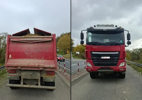 Tatra bez przyczepy ważyła 64 tony – poholenderska wywrotka 10×10 w Jaśle
