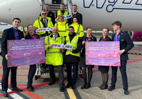 Z Mazowsza nad Morze Czerwone. Wizz Air i Lotnisko Warszawa – Modlin inaugurują loty do Egiptu
