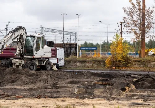 Ruszyła budowa parkingu przy dworcu w Szczakowej. Ma być gotowy do końca roku
