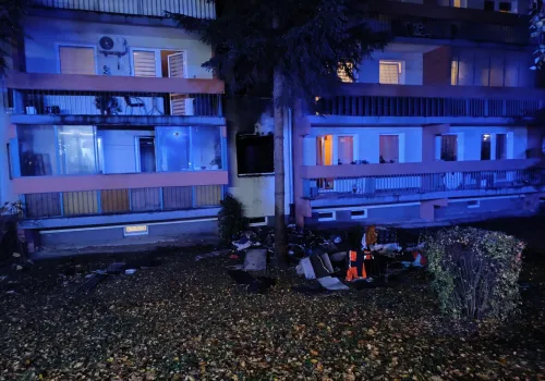 Rodzice uratowani, syn zginął w płonącym mieszkaniu. Tragiczny pożar w Lublinie