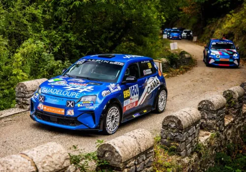 Bał się wysokości, a wygrał dwa oesy. Alpine A290 z niespodzianką na finał