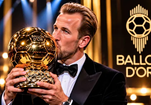 HARRY KANE ZE ZŁOTĄ PIŁKĄ 2026! Anglik zgarnął dwie nagrody podczas wielkiej gali!