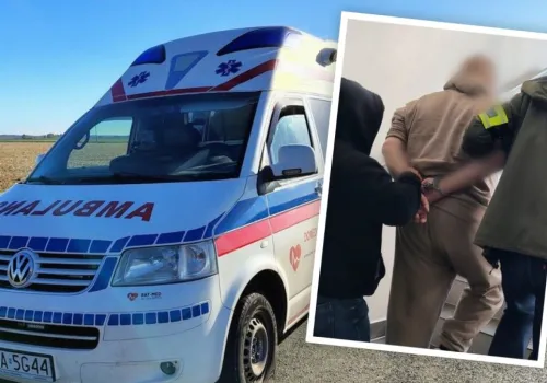 Potrącił policjantkę i uciekał karetką. 45-latek z zarzutami i decyzją o areszcie
