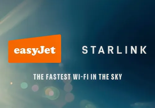 easyJet: Internet Starlink na pokładzie. Instalacje ruszą w 2027 r.