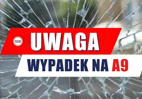 Potężny pożar ciężarówki na niemieckiej autostradzie A9. Eksplozje i ogromny korek