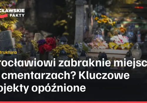 Wrocławiowi zabraknie miejsc na cmentarzach? Kluczowe projekty opóźnione