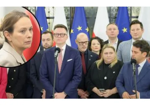 Pełczyńska-Nałęcz odchodzi. Polska 2050 na urodzinach polityka PiS