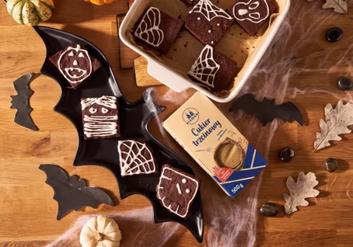 Halloweenowe brownie