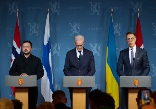 Liderzy Finlandii i Norwegii rozmawiali z Putinem