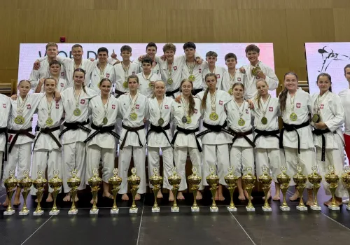 Polacy zdobyli 31 medali mistrzostw świata w karate w Chorwacji
