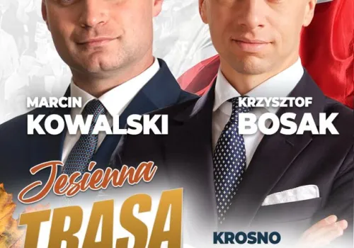 Spotkanie z Krzysztofem Bosakiem w Krośnie, czwartek 29 października