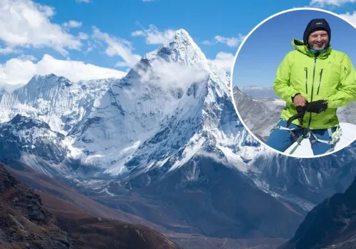 Himalaista zginął po zdobyciu szczytu. Tragedia w Nepalu
