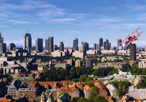 Polska w Microsoft Flight Simulator z dużą aktualizacją. Pobierzesz ją za darmo