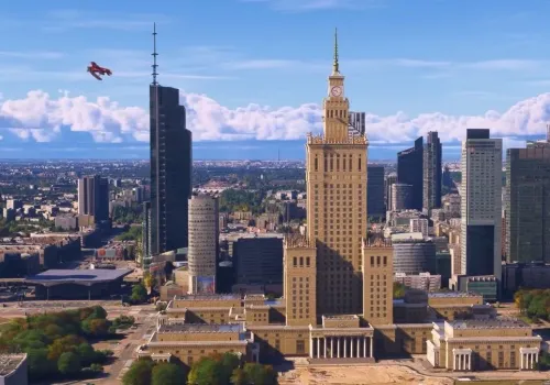 Polska w Microsoft Flight Simulator. Ale się przyłożyli, świetna robota