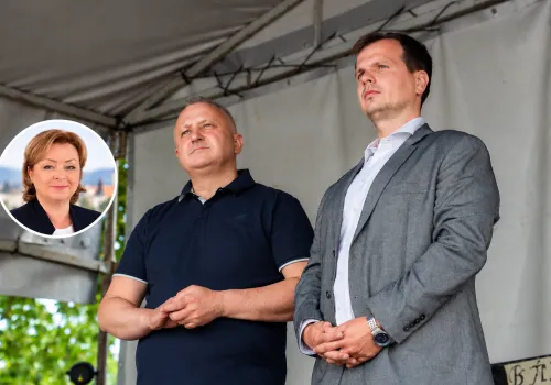 Nowa burmistrz Wielkiego Szarysza. Gratulacje z Grybowa
