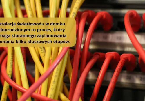 Jak podłączyć światłowód w domku jednorodzinnym krok po kroku