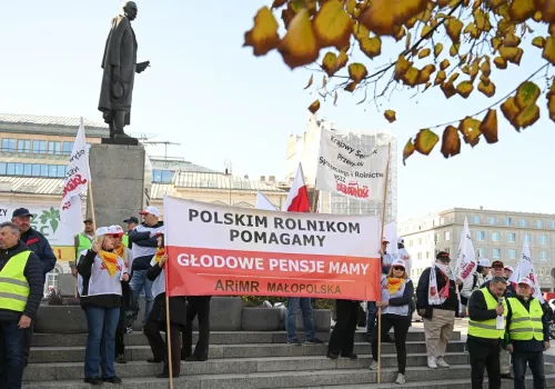 Nie chcą wyższego podatku, protestowali w stolicy. "Apelujemy do rządu"