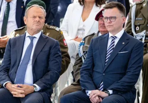 Spotkanie Tusk-Hołownia. Co dalej z Polską 2050?