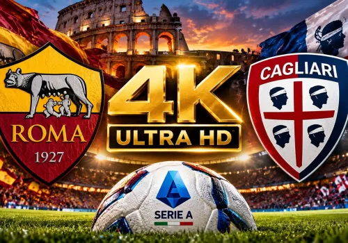 AS Roma – Cagliari w 4K Ultra HD! Gdzie oglądać mecz w najlepszej jakości? Jest też opcja za darmo!