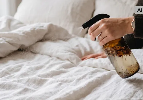 Pościel pachnie jak z luksusowego hotelu. Wystarczą 2 składniki i kilka psiknięć