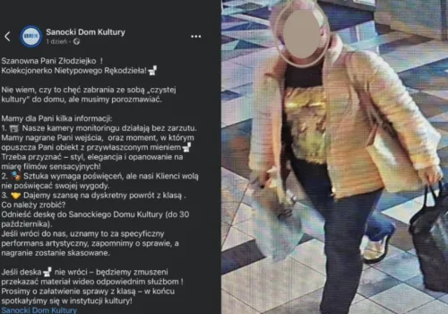 Nietypowa kradzież w Sanoku. Z toalety zniknęła deska sedesowa, a potem stało się to