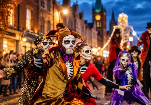 Derry świętuje 40-lecie największego festiwalu Halloween w Europie. Miasto duchów budzi się na Halloween.