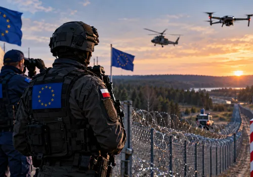 Unia Europejska wzmacnia Frontex. Pomoc na granicach w 24 godziny. Co zyska Polska?