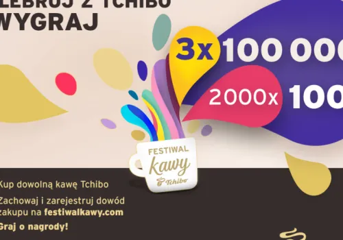 Festiwal Kawy Tchibo startuje. Do wygrania pół miliona złotych