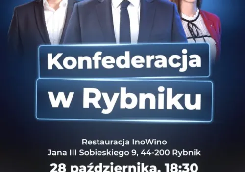Spotkanie otwarte w Rybniku, środa 28 października, g. 18.30