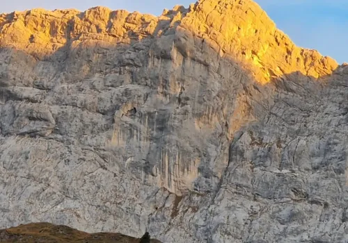 Fabian Buhl powtarza „Antihydral” 8b w Rätikonie, drogę Haralda Bergera