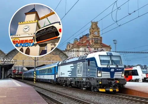 Koleje Czeskie i PKP Intercity dojadą do Energylandi w Zatorze