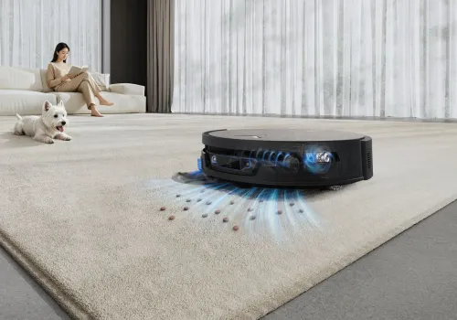 Plamy, kurz i mopowanie pod kontrolą. Ten robot sprzątający wyręcza domowników na wielu etapach