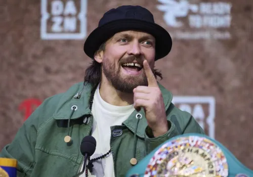 Usyk jasno o końcu kariery. "Spójrzcie na Fury'ego"