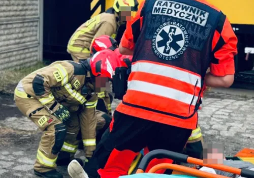 Nietrzeźwy pacjent zaatakował ratowniczkę medyczną. Został zatrzymany