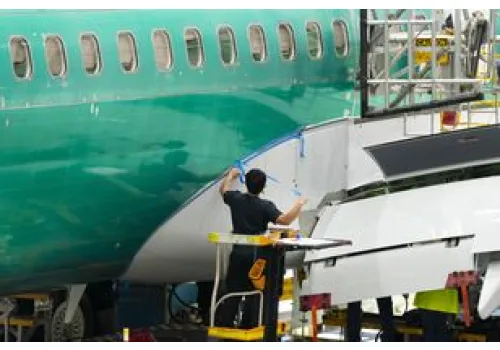 Boeing nie dostarczy 500 sztuk 737 MAX. Wszystko przez skrzydła