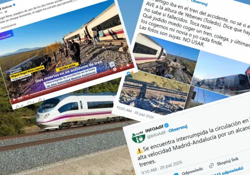 Katastrofa kolejowa w Hiszpanii. Zderzyły się pociągi dużych prędkości