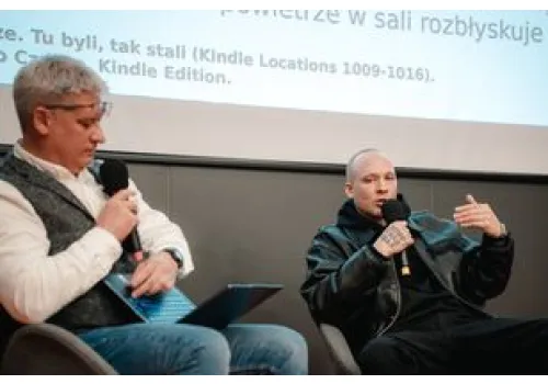 Toruń. Gabriel Krauze opowiedział o przestępczej przeszłości i pobycie w Ukrainie