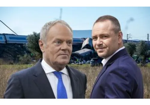 Katastrofa kolejowa w Hiszpanii. Nawrocki i Tusk składają kondolencje