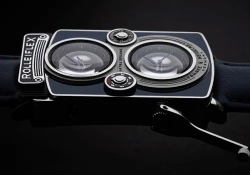 Rolleiflex × Artra Camera Dual - limitowany zegarek inspirowany klasycznym TLR-em