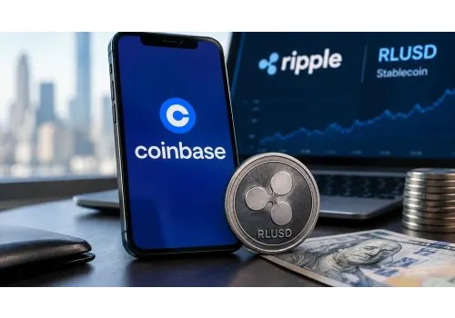 Coinbase udostępnia stablecoin Ripple RLUSD