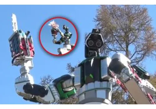 Robot z piłą łańcuchową. To nie japoński film grozy