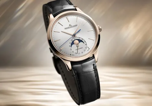 Małe zegarki wracają do łask. Jaeger-LeCoultre w różowym złocie wygląda pięknie