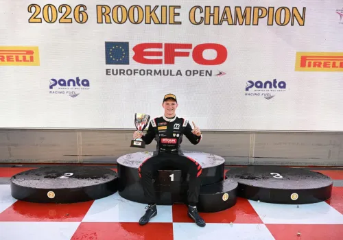 Wiktor Dobrzański najlepszym debiutantem serii Euroformula Open w 2026 roku