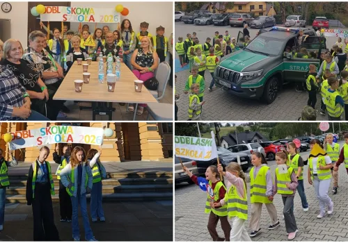 Chcą, żeby w całym regionie było bezpieczniej. Rozdają odblaski pieszym, a cytryny kierowcom